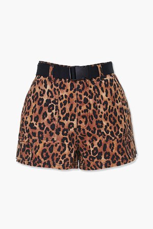 Release Buckle Camo Print Shorts | Forever 21