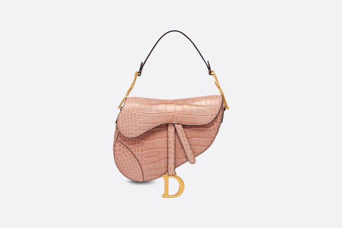Saddle alligator medium bag - Bags - Women's Fashion | DIOR