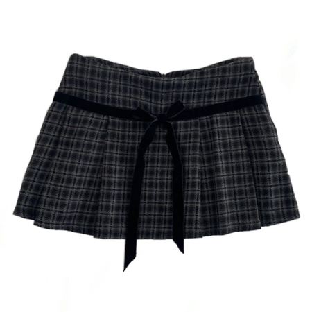 Grey/Black skirt