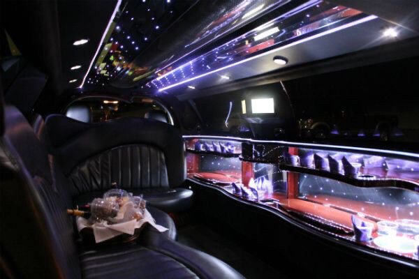 prom limo inside