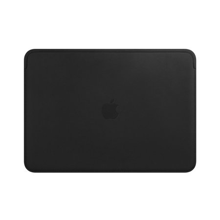 Estojo de couro para MacBook Air e MacBook Pro de 13 polegadas – Preto