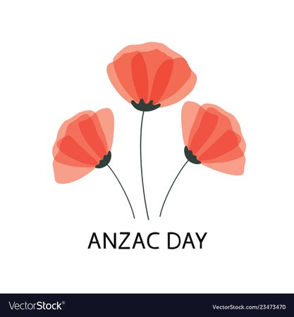 Anzac day poster lest we forget paper cut Vector Image