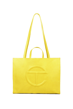 TELFAR Large Yellow Shopping Bag
