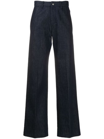 AMI Paris high-waist straight-leg jeans - FARFETCH