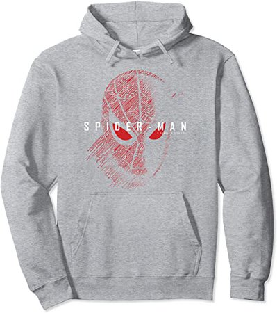 Amazon.com: Marvel Spider-Man far from Home Tech Spider-Man Logo Pullover Hoodie : Clothing, Shoes & Jewelry