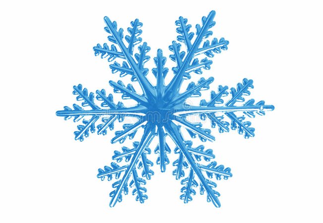 Shiny blue snowflake stock image. Image of snowflake - 42833113