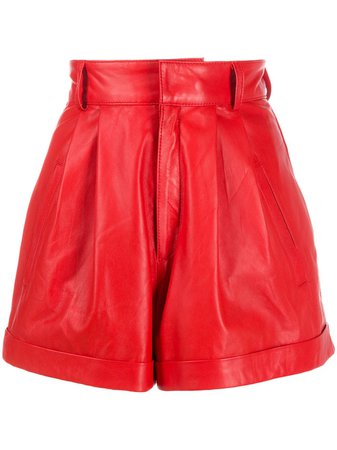 Red Manokhi high-wasited shorts - Farfetch