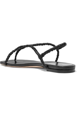 ROSETTA GETTY Leather slingback sandals