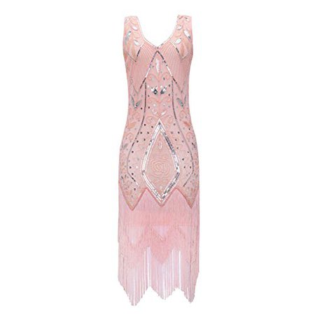 Pink Flapper Dress 1