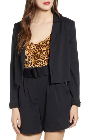 Leith Cropped Blazer | Nordstrom