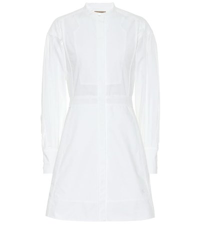 Cotton Shirt Dress - Burberry | mytheresa.com