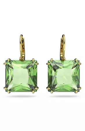 SWAROVSKI Millenia Square Crystal Drop Earrings | Nordstrom