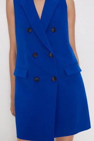 DOUBLE BREASTED VEST WITH BUTTONS-BLAZERS | WAISTCOATS-WOMAN | ZARA United States