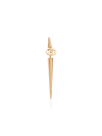 ShopGucci 18kt yellow gold spike earring with Express Delivery - Farfetch