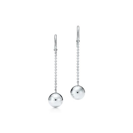 Tiffany HardWear ball hook earrings in sterling silver. | Tiffany & Co.