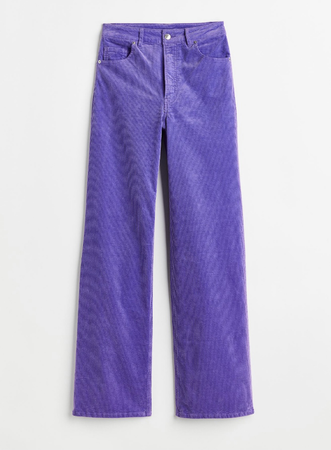 neon jeans purple pants