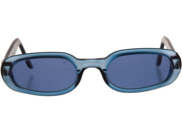 Vintage Gucci Sunglasses (Blue)