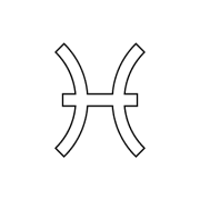 Pisces Astrology symbol - Worldwide Ancient Symbols