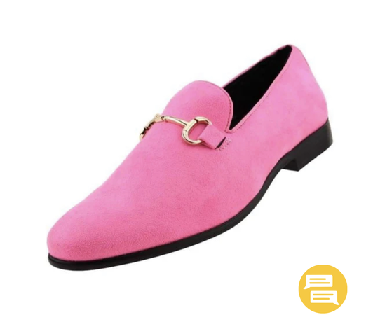 pink dress shoe