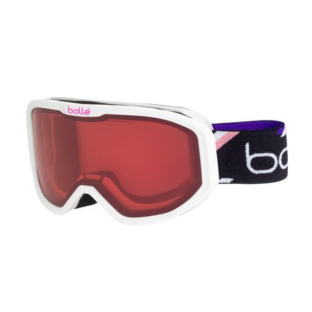 Bollé White & Purple Inuk Ski Goggles | AlexandAlexa