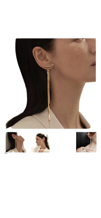 long earrings for round shape face