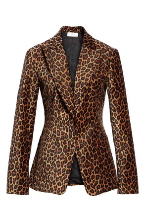 A.L.C. Mercer Marina Leopard Print Jacket | Nordstrom