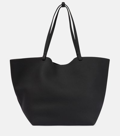 Park XL Leather Tote Bag in Black - The Row | Mytheresa