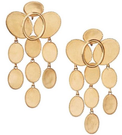 Céline gold earrings
