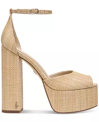 Sam Edelman Kori Ankle-Strap Platform Dress Sandals & Reviews - Sandals - Shoes - Macy's