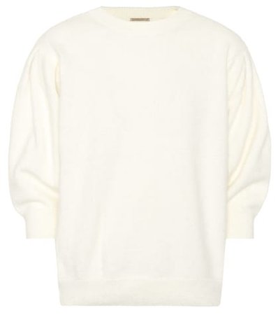 June angora-blend sweater