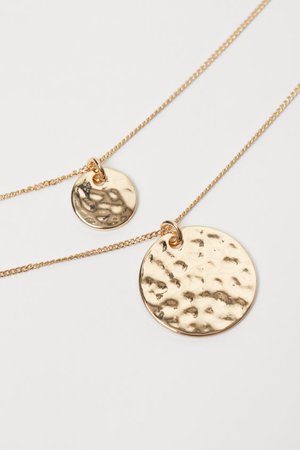 Zweireihige Halskette - Goldfarben - Ladies | H&M DE
