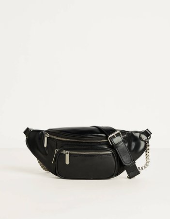 Belt bag with chain