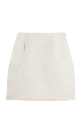 Double-Faced Satin Mini Skirt By Prada | Moda Operandi