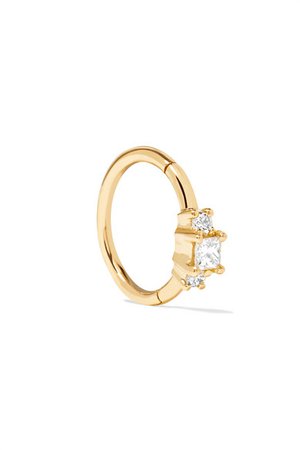 Maria Tash | Ohrring aus 18 Karat Gold mit Diamanten | NET-A-PORTER.COM