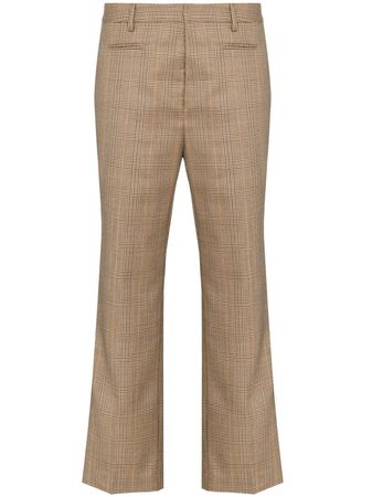 R13 Checked Cropped Trousers - Farfetch