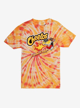 Cheetos Flamin' Hot Tie-Dye Girls T-Shirt