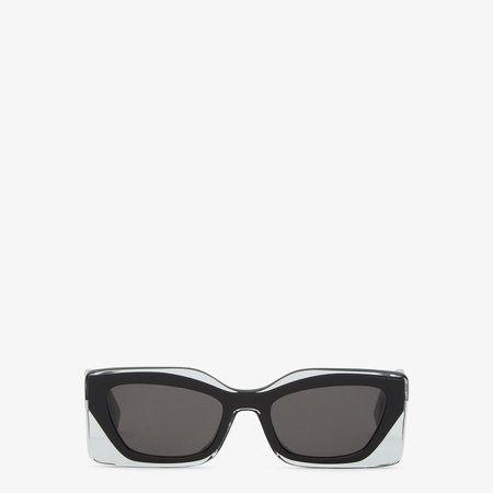 Black acetate sunglasses - FENDI FEEL | Fendi