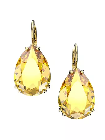 Swarovski Millenia Swarovski Crystal Goldtone Drop Earrings