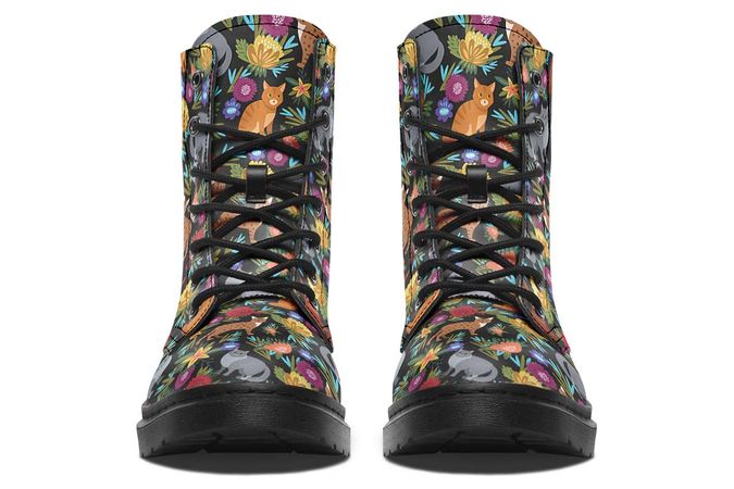 Cat Flower Boots