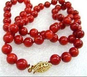 red beads necklace - Google Search