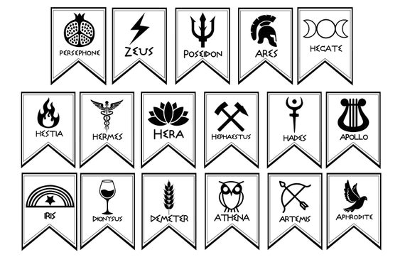 Greek symbols