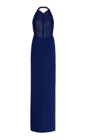 Proenza Schouler - Halterneck Jersey Maxi Dress