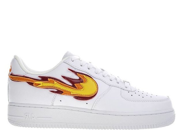 nike air force flames edition