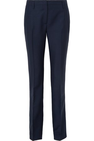 Prada | Mohair and wool-blend straight-leg pants | NET-A-PORTER.COM