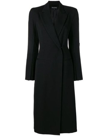 Lyst - Ann Demeulemeester Single-breasted Coat in Black