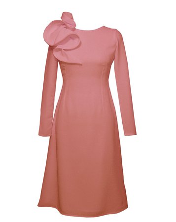 Eyry Old Rose Pink Dress – CaeliNYC