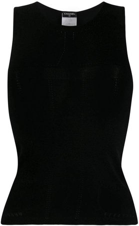 PRE-OWNED 2003's knitted tank top