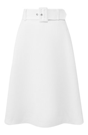 Женская белая льняная юбка RALPH LAUREN — купить за 110000 руб. в интернет-магазине ЦУМ, арт. 290797962