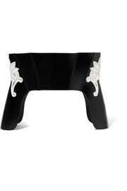 Alexander McQueen | Textured-leather belt | NET-A-PORTER.COM