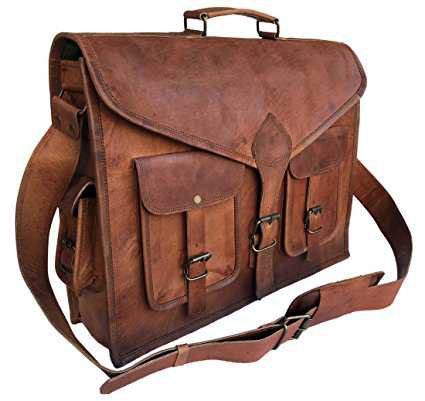 brown satchel